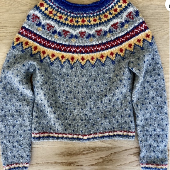 fair isle sweater women small - Picture 3 of 3